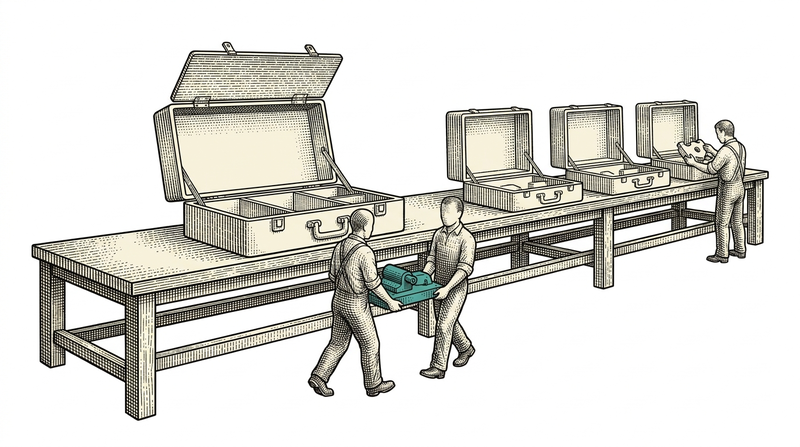 What you learn on your own product does not stay on the bench — it gets carried to the next jobs.