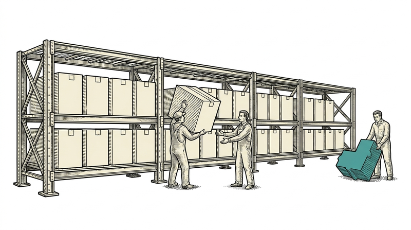 What you sell comes off the rack โ a module with no slot cannot be promised, and stays on the ground.