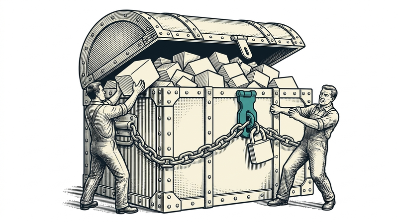Using the data may be free while taking it out is locked โ lock-in hides in the hasp, not in the box.