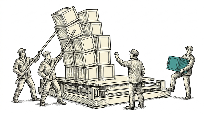 'I want all of it' is not a wish but a load question โ a stack that cannot be carried topples.