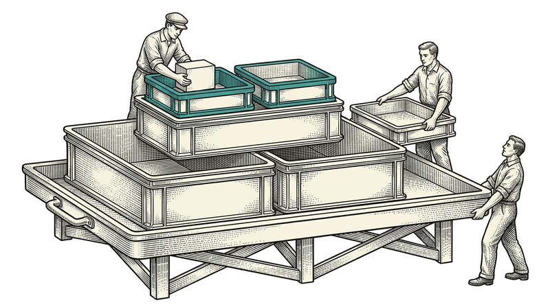 A tenant is not one level: there are trays inside trays, and each level carries its own boundary.
